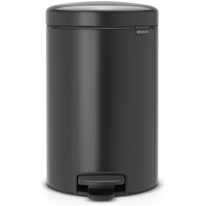 Brabantia NewIcon Prullenbak - 12 liter - Confident Grey