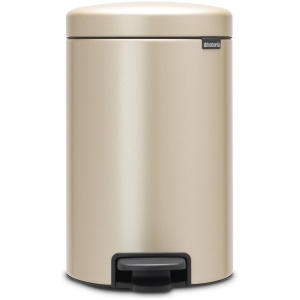Brabantia NewIcon Prullenbak - 12 liter - Metallic Gold