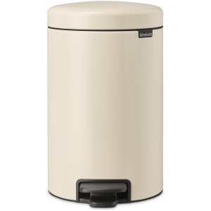 Brabantia NewIcon Prullenbak - 12 liter - Soft Beige