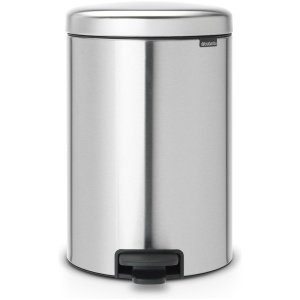 Brabantia NewIcon Prullenbak - 20 liter - Matt Steel Fingerprint Proof
