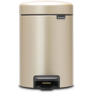 Brabantia NewIcon Prullenbak - 3 liter - Metallic Gold