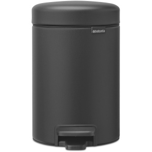 Brabantia NewIcon Prullenbak - 3 liter - Mineral Infinite Grey