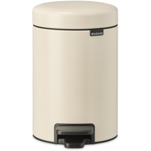 Brabantia NewIcon Prullenbak - 3 liter - Soft Beige
