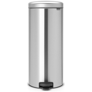 Brabantia NewIcon Prullenbak - 30 liter - Matt Steel