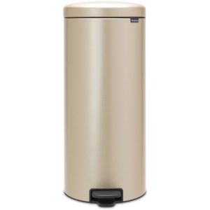 Brabantia NewIcon Prullenbak - 30 liter - Metallic Gold