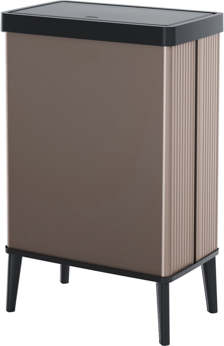 Curver Verto High - Prullenbak 54L - Rose - 44x27x69cm