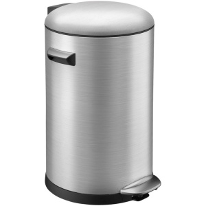 EKO - Belle Deluxe pedaalemmer 20 liter - Stainless steel Plastic - mat RVS - Prullenbak