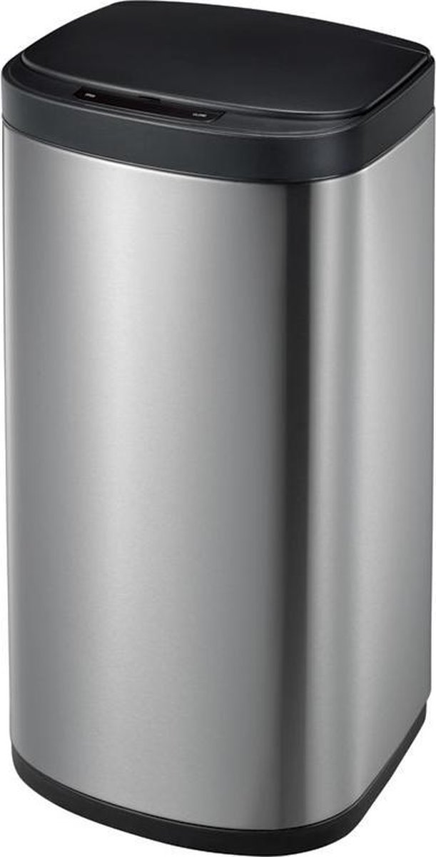 EKO Dara Sensor Prullenbak - 35 l - Mat RVS