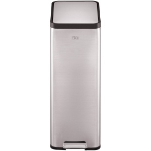 EKO - Ecomaid pedaalemmer 45 ltr, EKO - Stainless steel Plastic - grijs mat RVS