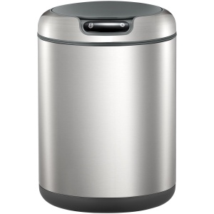 EKO - Galleria Sensor Afvalbak 9 liter - Stainless steel Plastic - mat RVS - Prullenbak