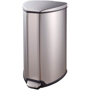 EKO - Grace pedaalemmer 15 liter - Stainless steel Plastic - mat RVS - Prullenbak