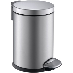 EKO - Luna pedaalemmer 3 liter - Stainless steel Plastic - mat RVS - Prullenbak