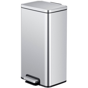EKO - Madison pedaalemmer 30 liter - Stainless Steel Plastic - Misty mat RVS - Prullenbak