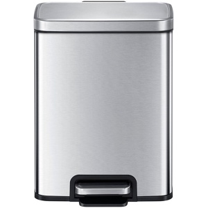 EKO - Madison pedaalemmer 6 liter - Stainless Steel Plastic - Misty mat RVS - Prullenbak