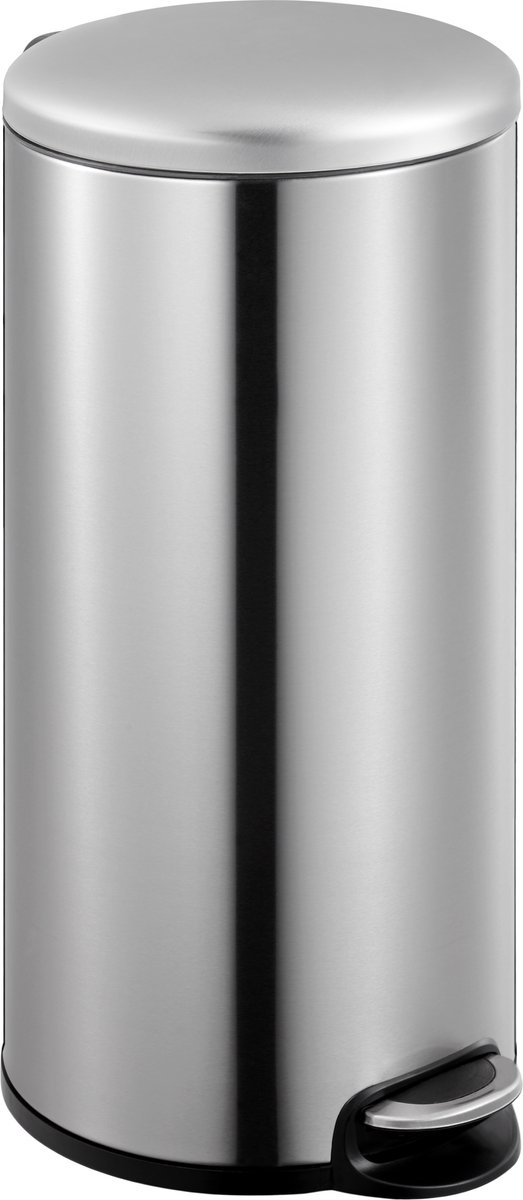 EKO - Maggey pedaalemmer 30 ltr, EKO - Stainless steel Polypropyleen - mat RVS - Prullenbak