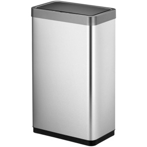 EKO - Mirage X Sensor Bin 80 liter - Stainless steel - mat RVS - Prullenbak