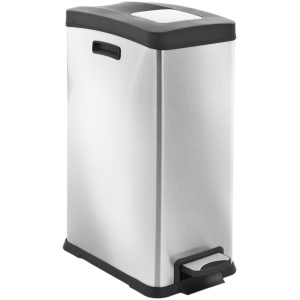 EKO - Rejoice pedaalemmer 30 liter - Stainless steel Plastic - mat RVS - Prullenbak