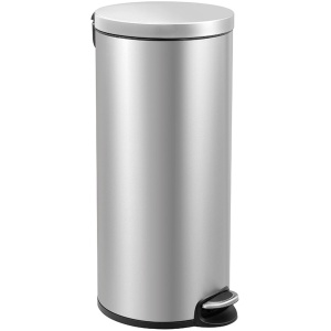 EKO - Serene pedaalemmer 30 liter - Stainless steel Plastic - mat RVS - Prullenbak