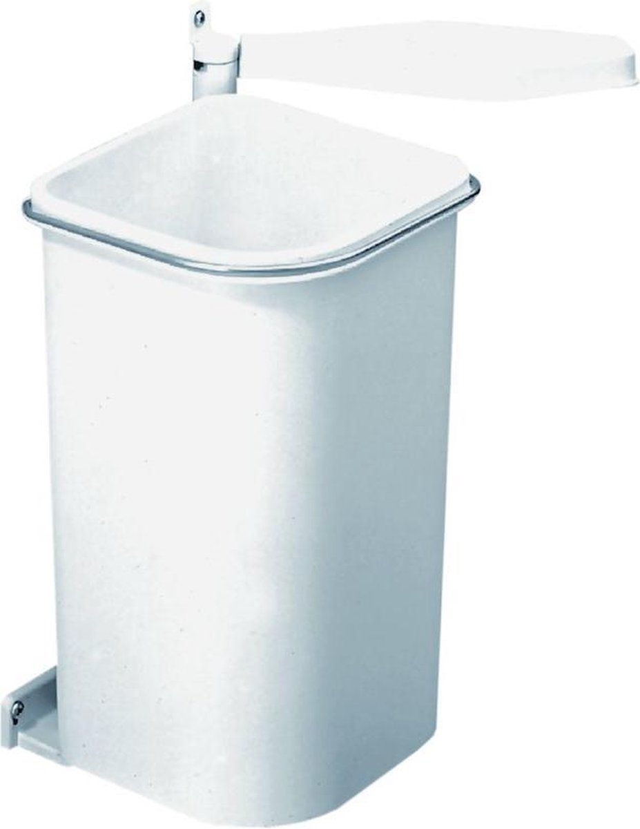 Hailo Inbouw Prullenbak - 5 l - Wit