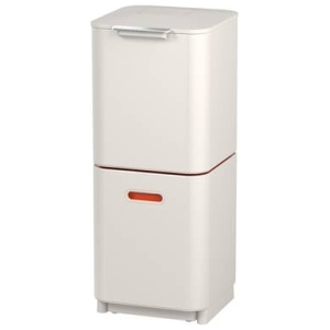Joseph Joseph Intelligent Waste Afvalemmer Totem Compact 40 Liter (2x20 Liter)
