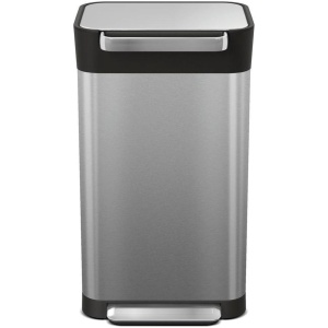 Joseph Joseph Intelligent Waste Prullenbak Titan Slim - RVS - 30 L - Zilver