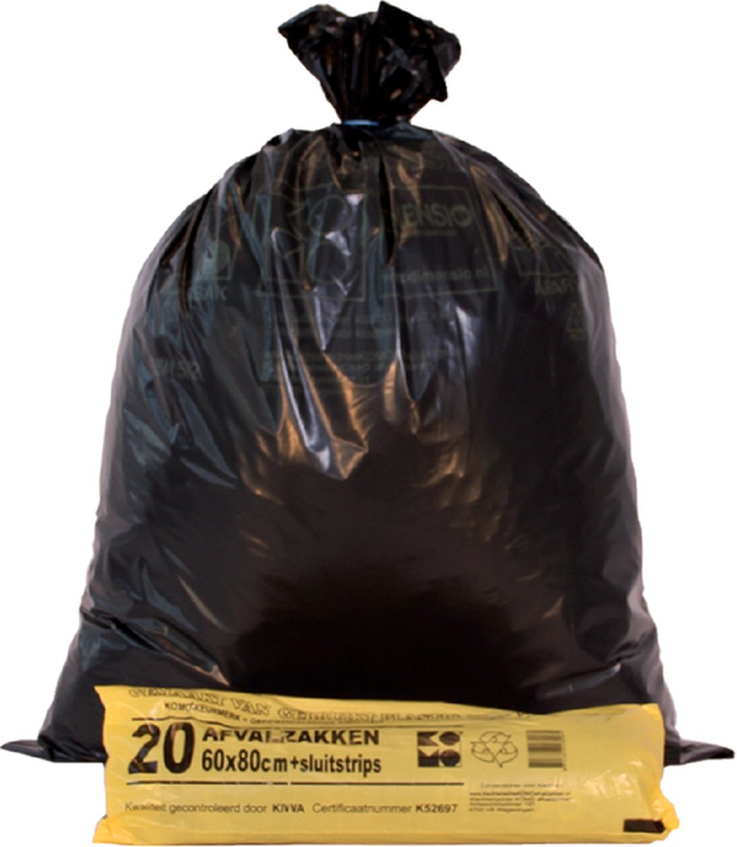 Komo Vuilniszakken 60 liter 20 stuks
