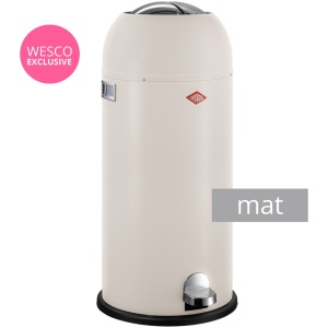 Prullenbak - Wesco Kickmaster Maxi Pedaalemmer - 40 l - Mat Zand