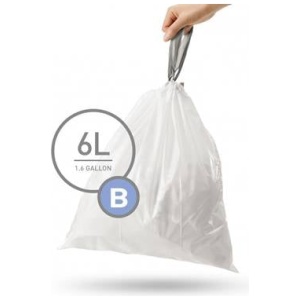 Simplehuman Code B Afvalzakken 6 Liter - 30 zakken