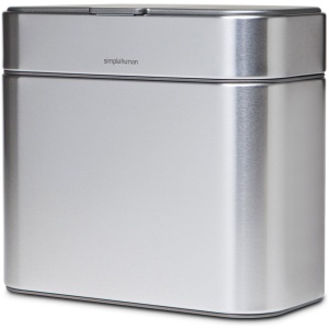Simplehuman - Compost Emmer 4 liter - Zilver - Roestvast Staal