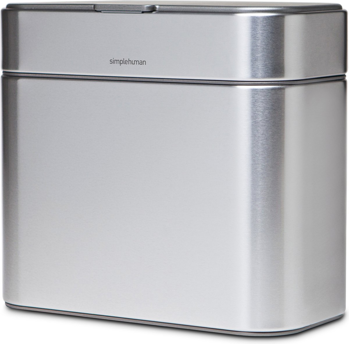 Simplehuman - Compost Emmer 4 liter - Zilver - Roestvast Staal