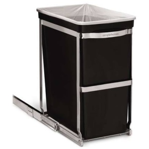 Simplehuman Pull Out Inbouwafvalemmer 30 Liter