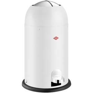 Wesco Kickmaster Junior Prullenbak - Pedaalemmer Wesco - 12 Liter - Matwit
