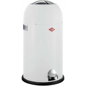 Wesco Kickmaster Pedaalemmer - 33 liter - Wit mat