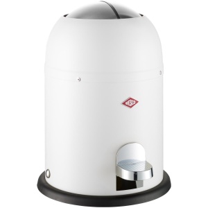 Wesco Mini Master Pedaalemmer - 6 liter - Mat Wit