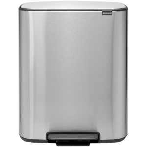 Brabantia Bo Pedal Bin 60 Liter Rvs Fingerprint Proof