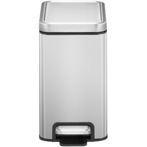 EKO - Stella Slim pedaalemmer 6 ltr, EKO - Stainless steel - mat RVS - Prullenbak