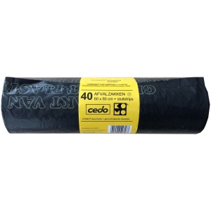 KOMO Vuilniszakken Afvalzakken 1 rol van 40 stuks van 60 liter