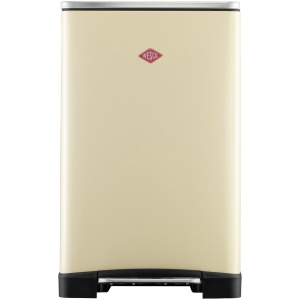 Wesco Big Double Boy Pedaalemmer - 2x 18l - 36 liter inhoud - Amandel