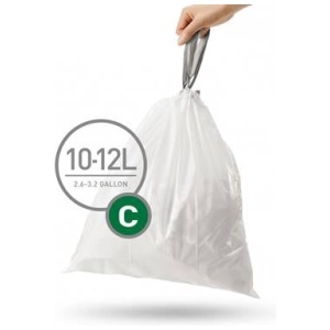 Simplehuman Code C Afvalzakken 10-12 Liter - 20 zakken