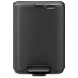 Brabantia Bo Pedaalemmer - 4 l - Mineral Infinite Grey