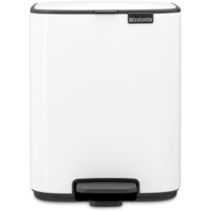 Brabantia Bo Pedaalemmer - 7 l - White