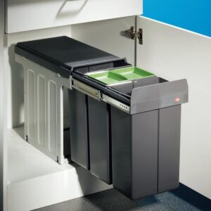 Prullenbak Wesco Bio Trio 30 liter