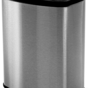 Sensorprullenbak 8 Liter Homra IXXA | Toilet Afvalemmer | Badkamer Afvalbak | Vuilnisbak 8L | Hygiënisch met Automatische Softclose Deksel | Klein Vuilbakje WC