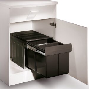 Wesco Double Master Inbouw Prullenbak - 2 x 16 l