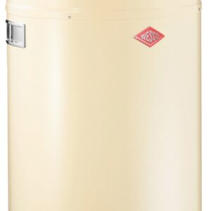WESCO Kickboy Afvalemmer| Pedaalemmer | 40 Liter | Metaal - Amandel | Prullenbak - Made in Germany