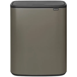 Brabantia Bo Touch Bin 2 x 30 Liter Platinum