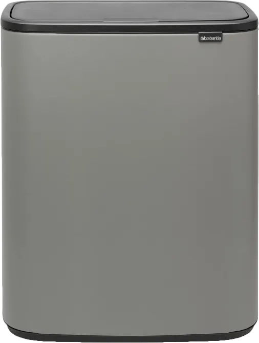 Brabantia Bo Touch Bin 60 Liter Mineral Concrete Grey