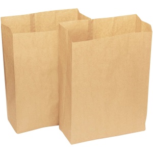 Composteerbare papieren emmerzak en voedselbox inlay - 25 liter - biologisch afbreekbare zakken