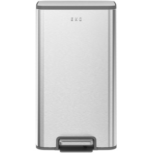 EKO - Marina Pedaalemmer 30 liter - Stainless steel - Plastic - mat RVS - Prullenbak