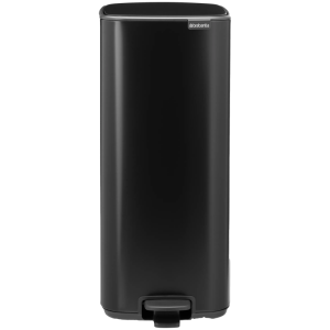 Brabantia Bo Pedal Bin 30 Liter Matt Black